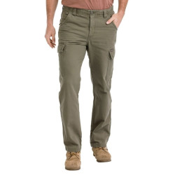 Bushman Pánské kapsáčové kalhoty Klawer, tmavá khaki 58