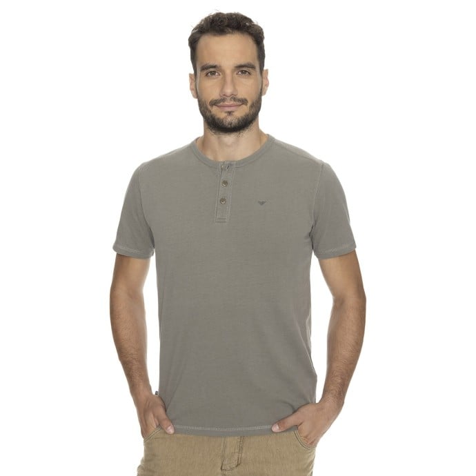 Bushman Pánské tričko Baldo, khaki XXL