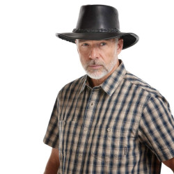 Bushman Pánský a dámský klobouk Hunter, černý S