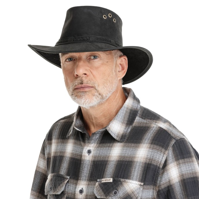 Bushman Pánský a dámský klobouk Rancher, černý S