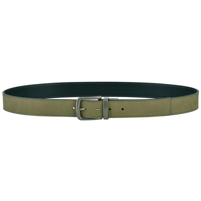 Bushman Pánský a dámský kožený opasek Reversible, khaki 110