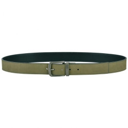 Bushman Pánský a dámský kožený opasek Reversible, khaki 110