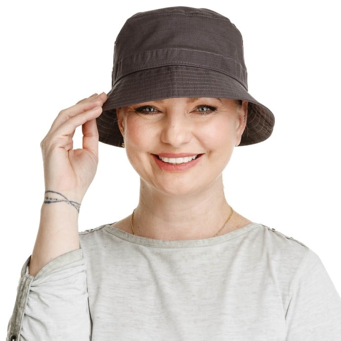 Bushman Pánský i dámský klobouk Bucket, tmavě hnědý 54