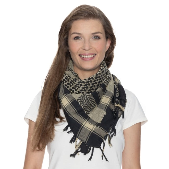 Bushman Šátek Anisa II, tmavě šedý UNI