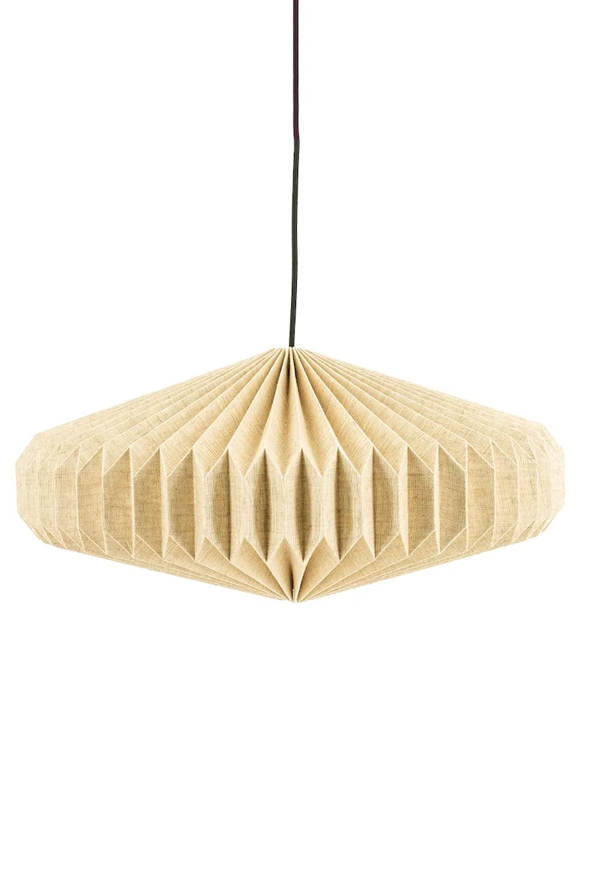 By-Boo  lampa závěsná s lnem 54 x 21 cm