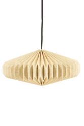 By-Boo  lampa závěsná s lnem 54 x 21 cm