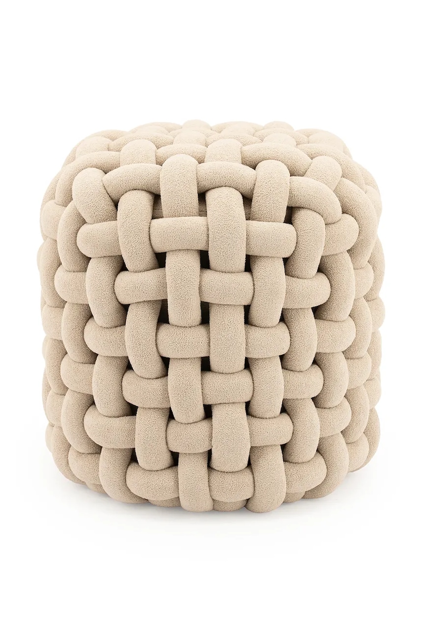 By-Boo  puf z plastu 44 x 44 x 44 cm