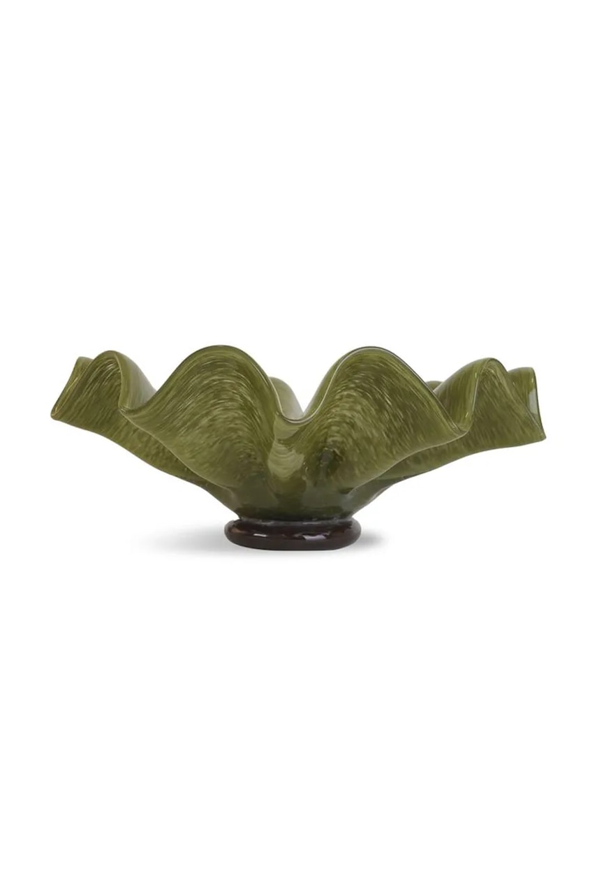 Byon  mísa na ovoce z foukaného skla 30 x 11 cm