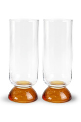 Byon  sada sklenic z foukaného skla 380 ml