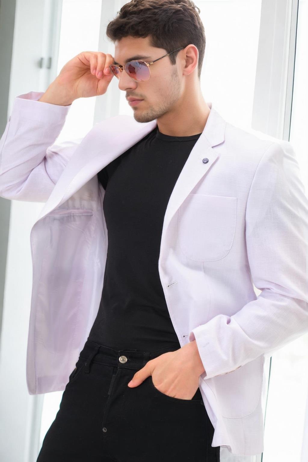 C5059 DEWBERRY MEN'S JACKET-WHITE