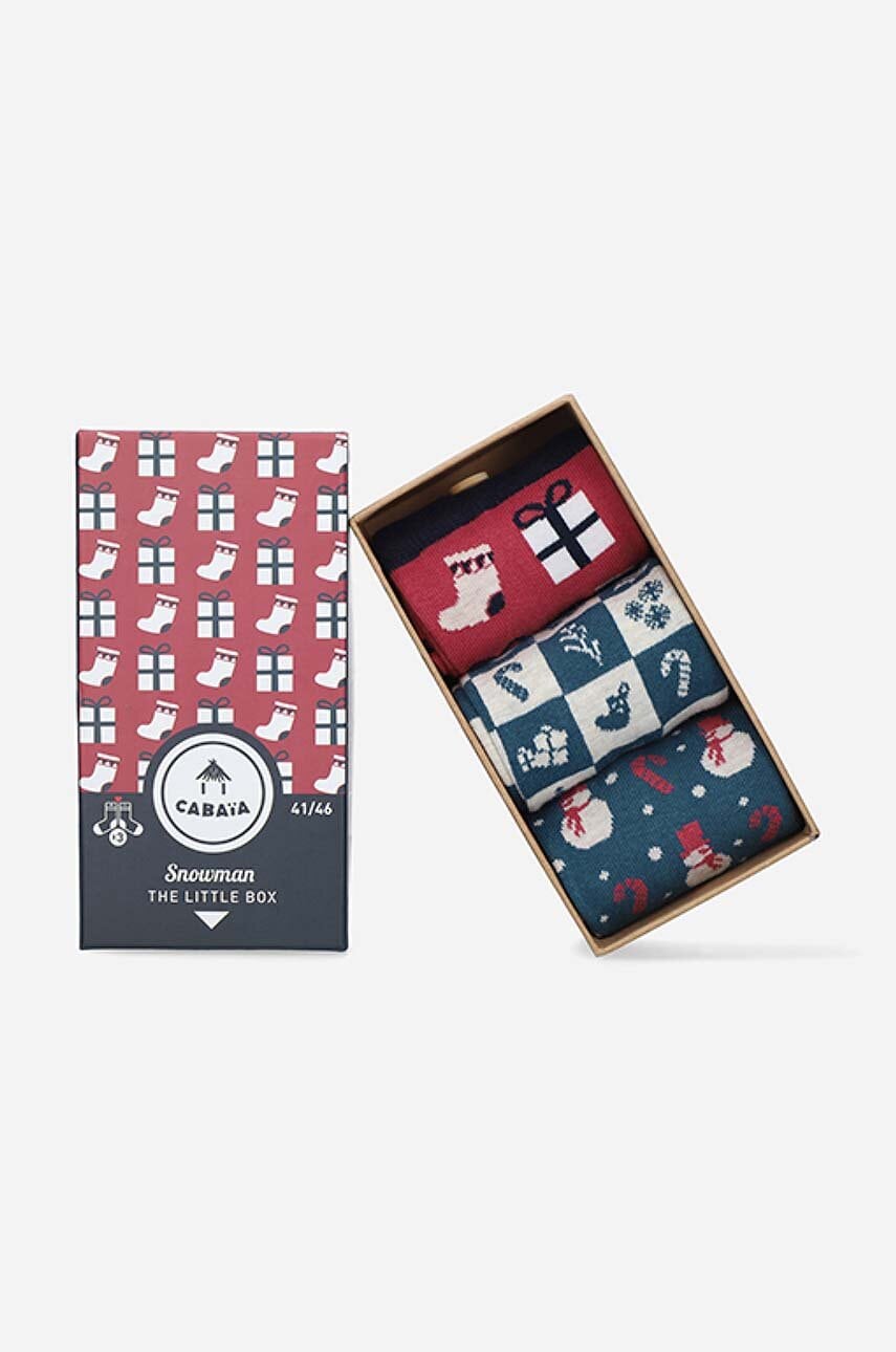 CABAIA  Ponožky  SNOWMAN 3-pack