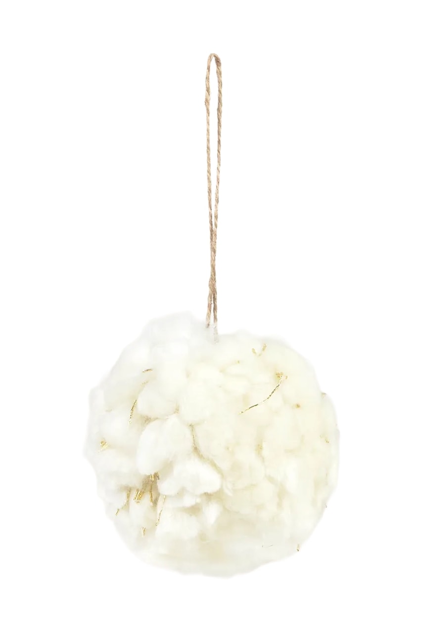Calma House  Ozdoba na vánoční stromeček  Flock Flakes 8 cm