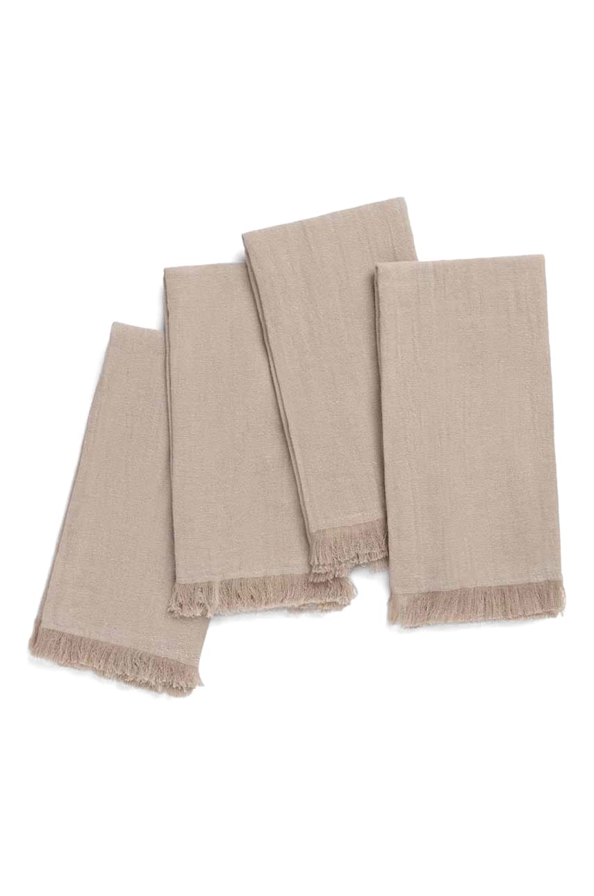 Calma House  Sada bavlněných ubrousků  Servilleta 4-pack