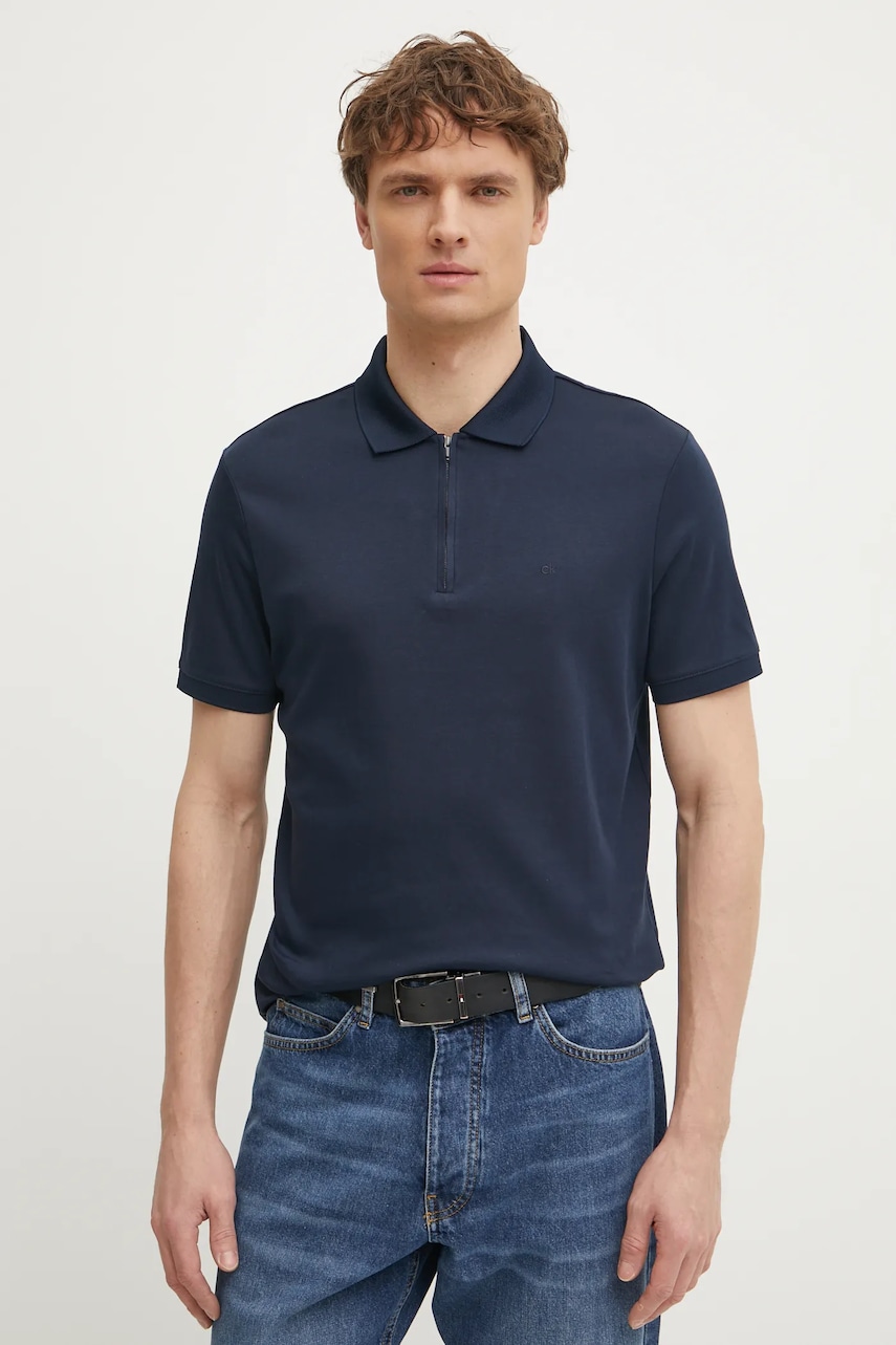 Calvin Klein  Bavlněné polo tričko
