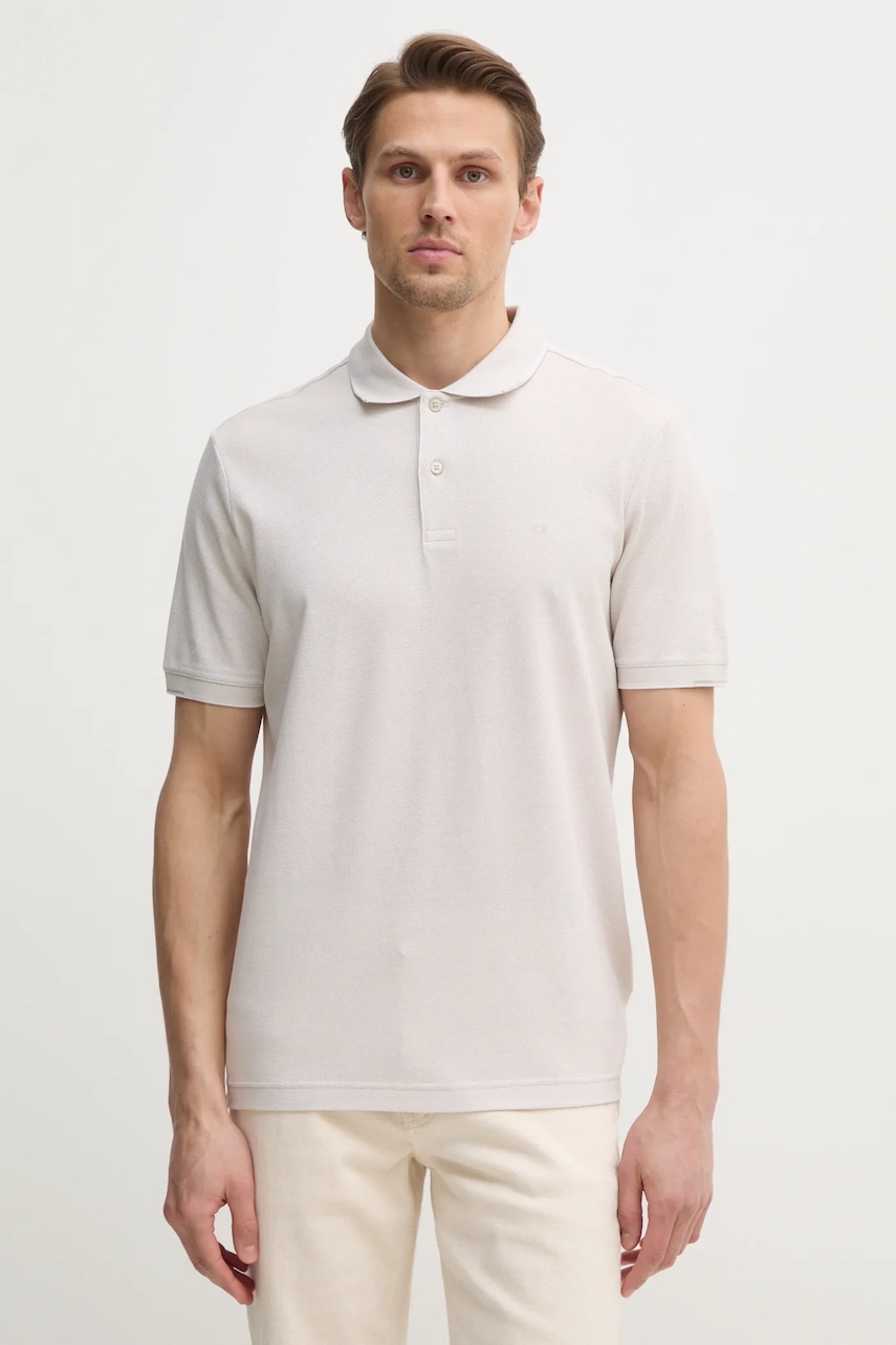 Calvin Klein  Bavlněné polo tričko