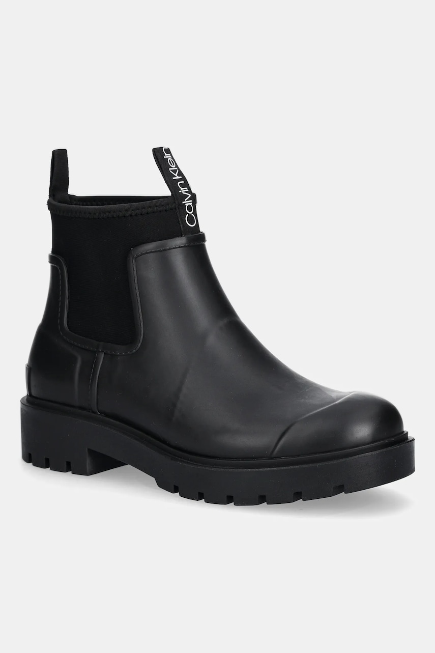 Calvin Klein  Boty s gumou  COMBAT RAIN BOOT
