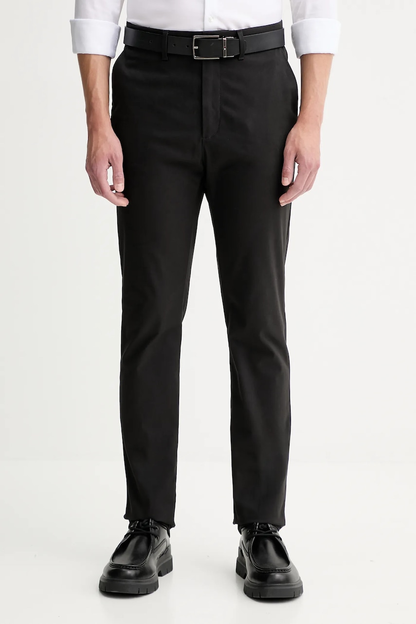 Calvin Klein  chino kalhoty pánské bavlněné s elastanem