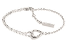 Calvin Klein Elegantní ocelový náramek Sculptured Drops 35000076