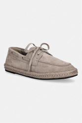 Calvin Klein  espadrily pánské semišové ESPADRILLE HYBRID BOAT SU