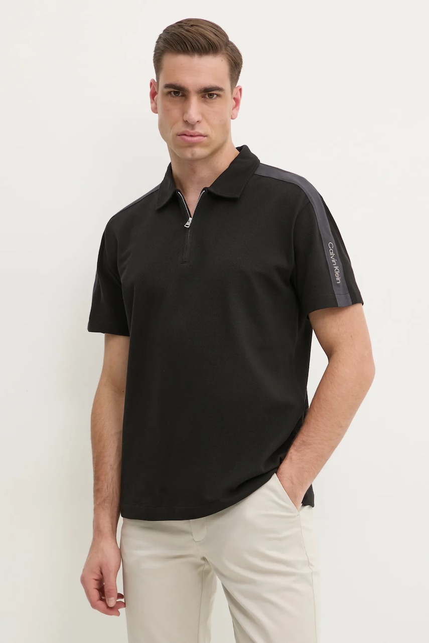 Calvin Klein Jeans  Bavlněné polo tričko