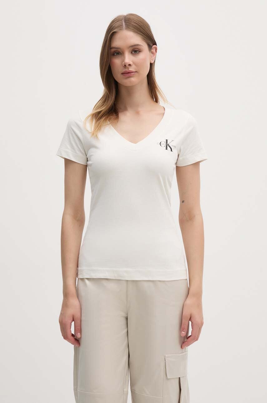 Calvin Klein Jeans  Bavlněné tričko  2-pack
