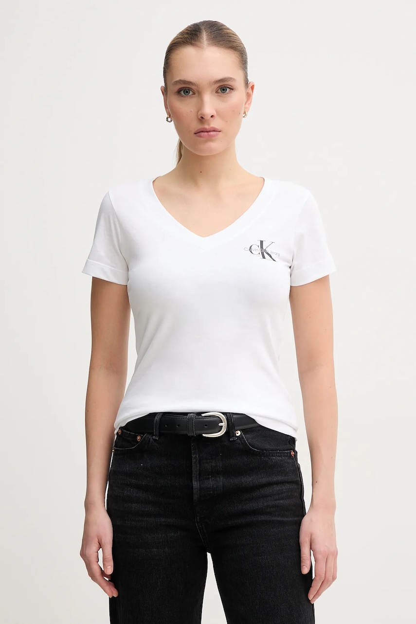 Calvin Klein Jeans  Bavlněné tričko  2-pack