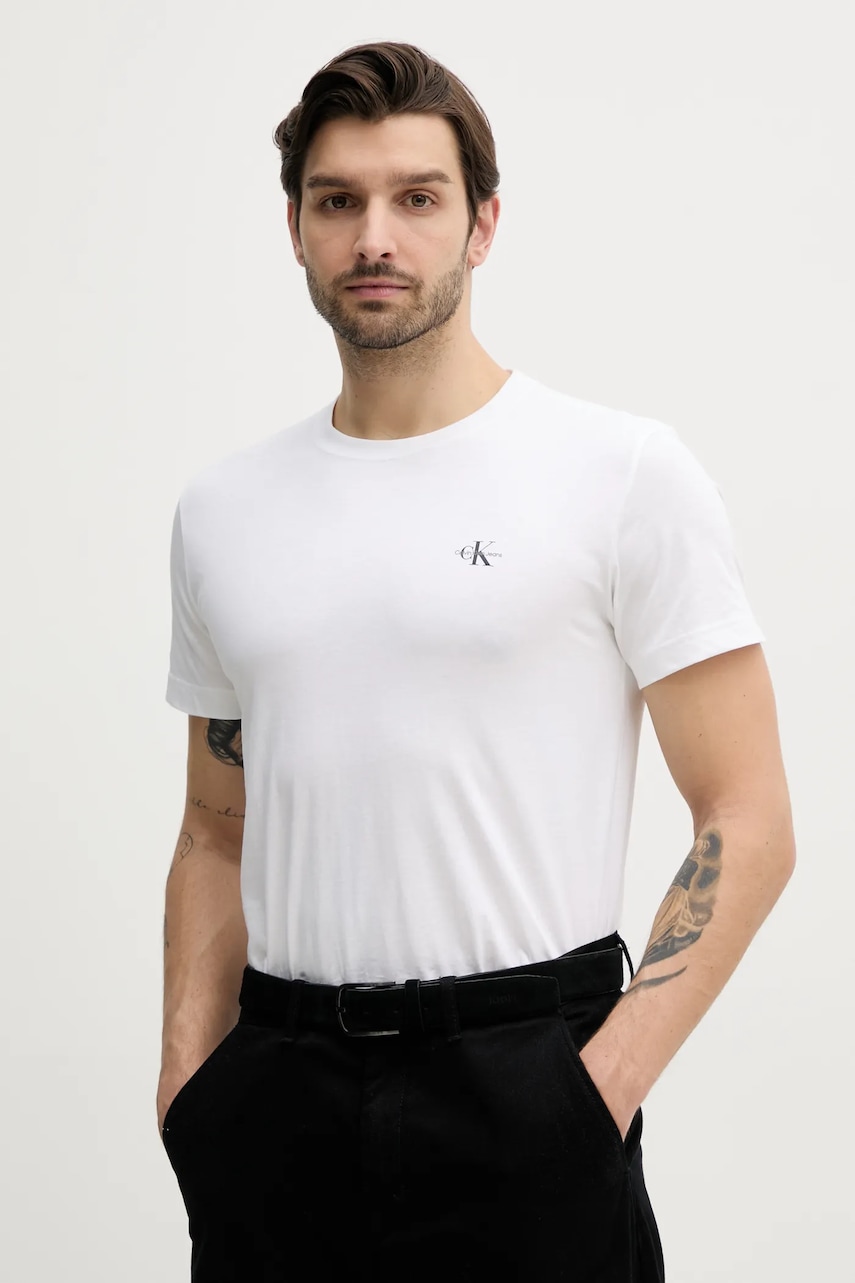 Calvin Klein Jeans  Bavlněné tričko  2-pack