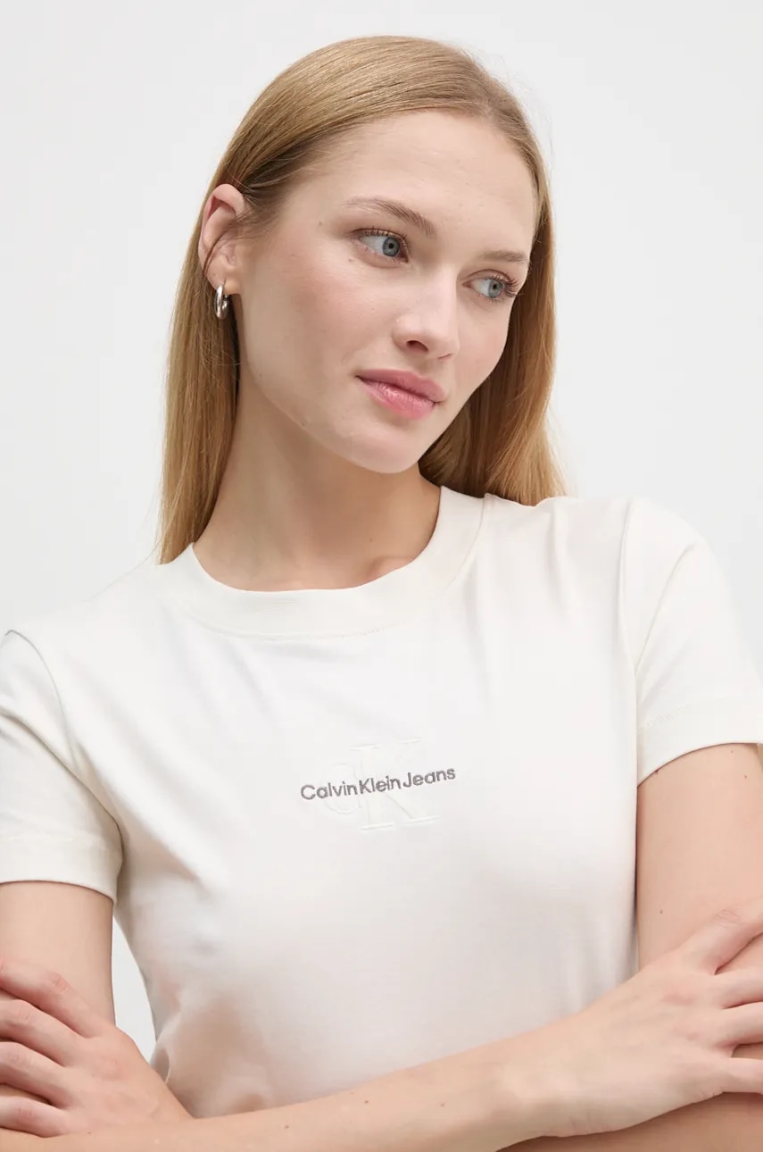 Calvin Klein Jeans  Bavlněné tričko