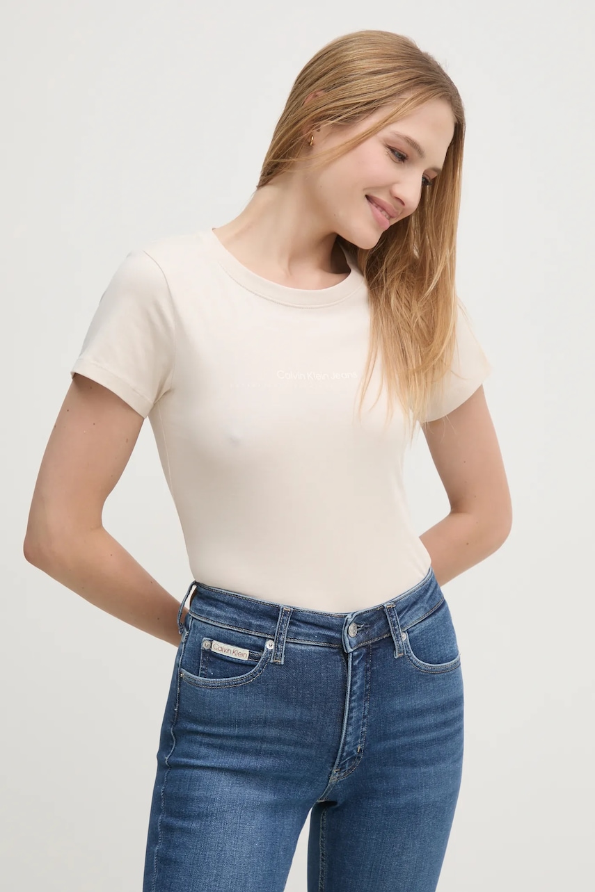Calvin Klein Jeans  Bavlněné tričko