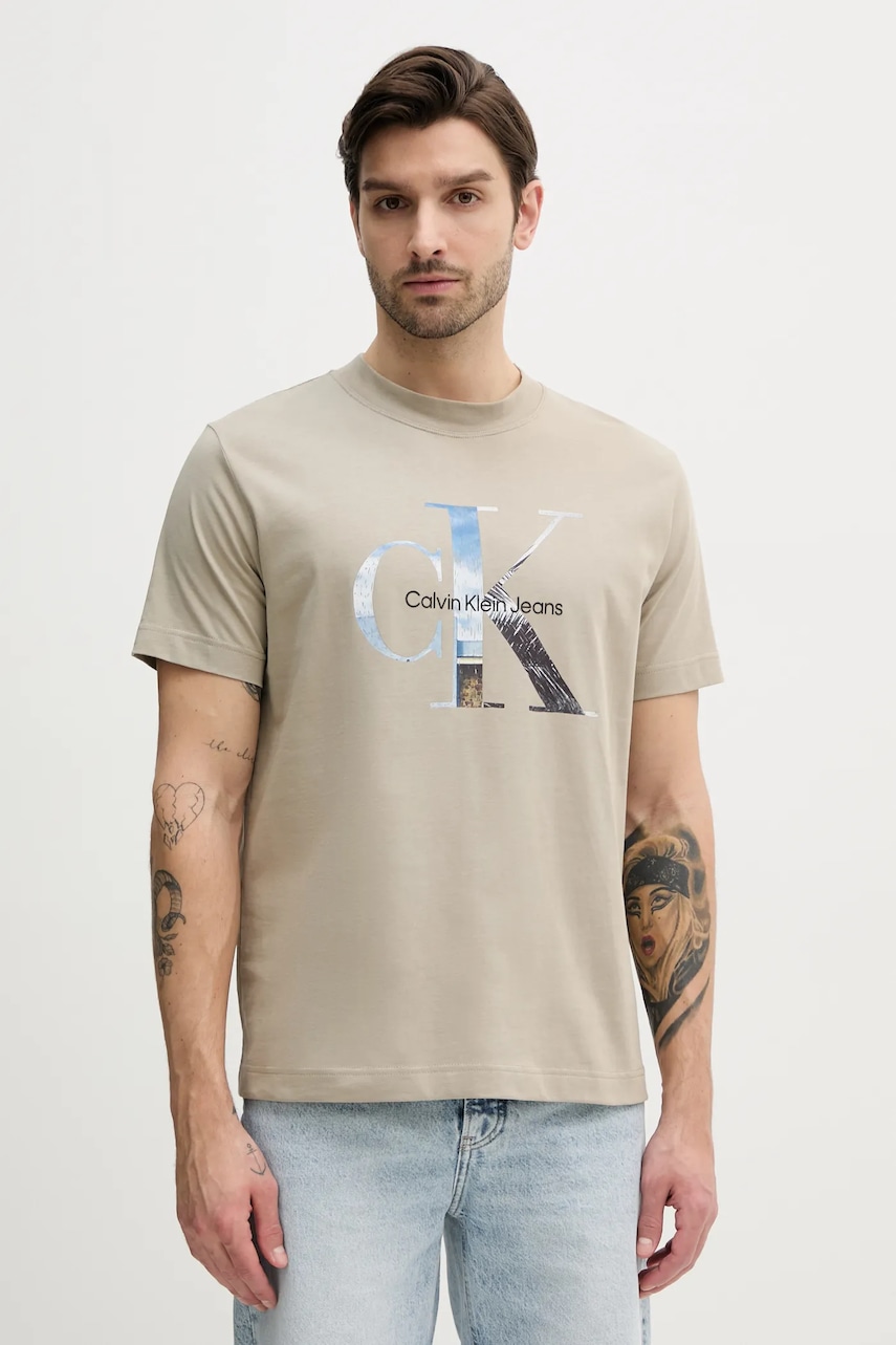 Calvin Klein Jeans  Bavlněné tričko