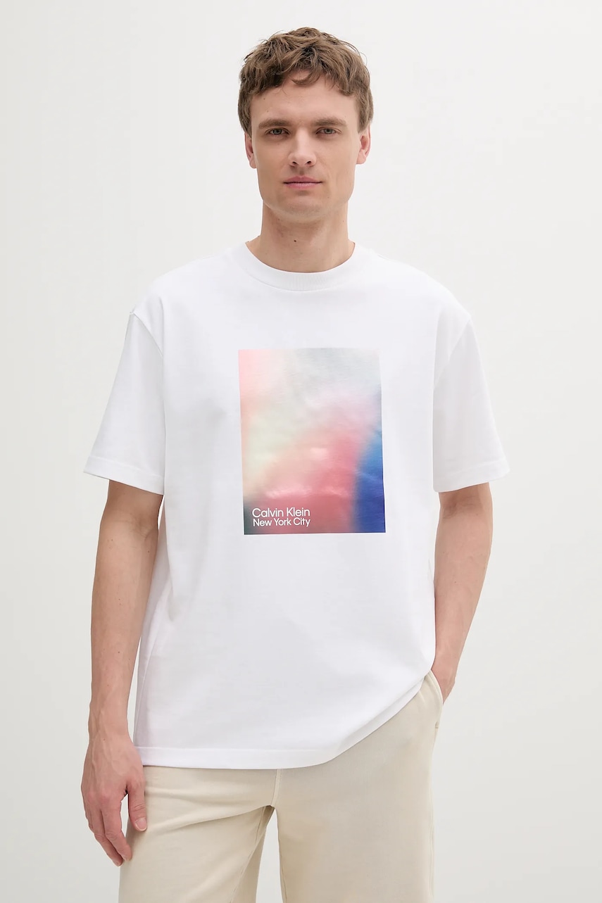 Calvin Klein Jeans  Bavlněné tričko