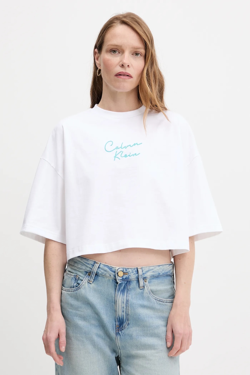 Calvin Klein Jeans  Bavlněné tričko