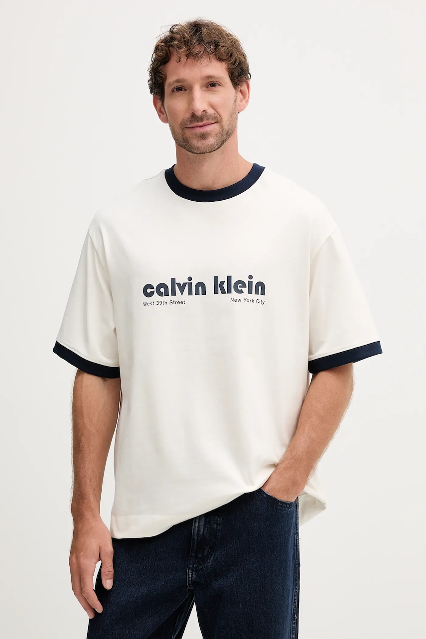 Calvin Klein Jeans  Bavlněné tričko