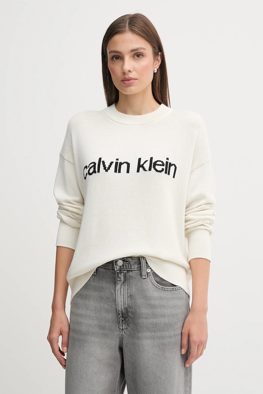 Calvin Klein Jeans  Bavlněný svetr