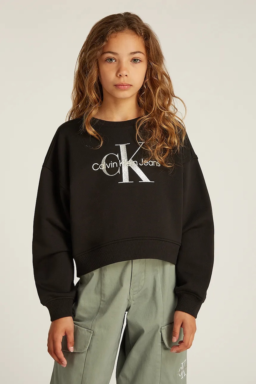 Calvin Klein Jeans  Dětská bavlněná mikina