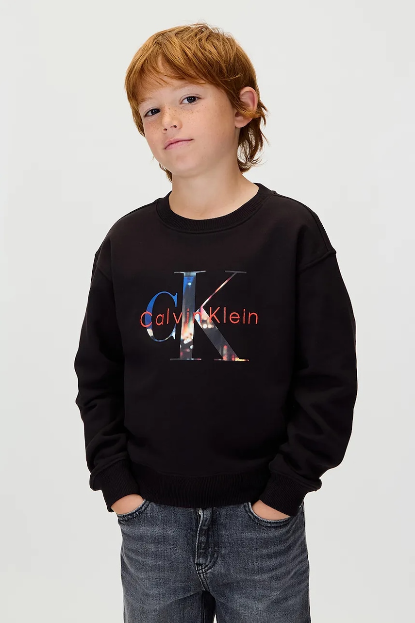 Calvin Klein Jeans  Dětská bavlněná mikina