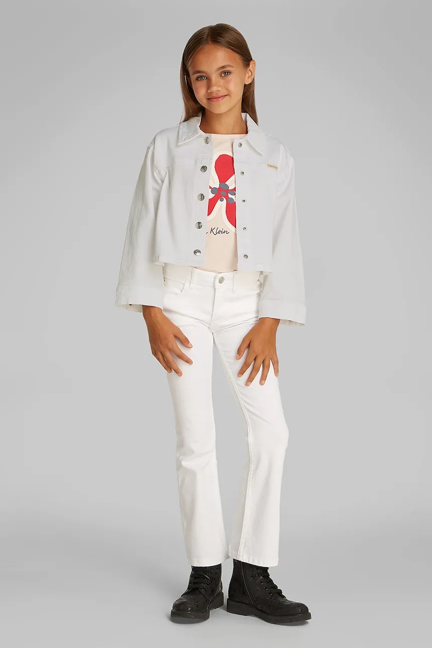 Calvin Klein Jeans  Dětská riflová bunda
