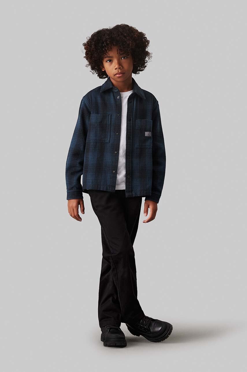Calvin Klein Jeans  Dětské bavlněné kalhoty  CEREMONY STRAIGHT