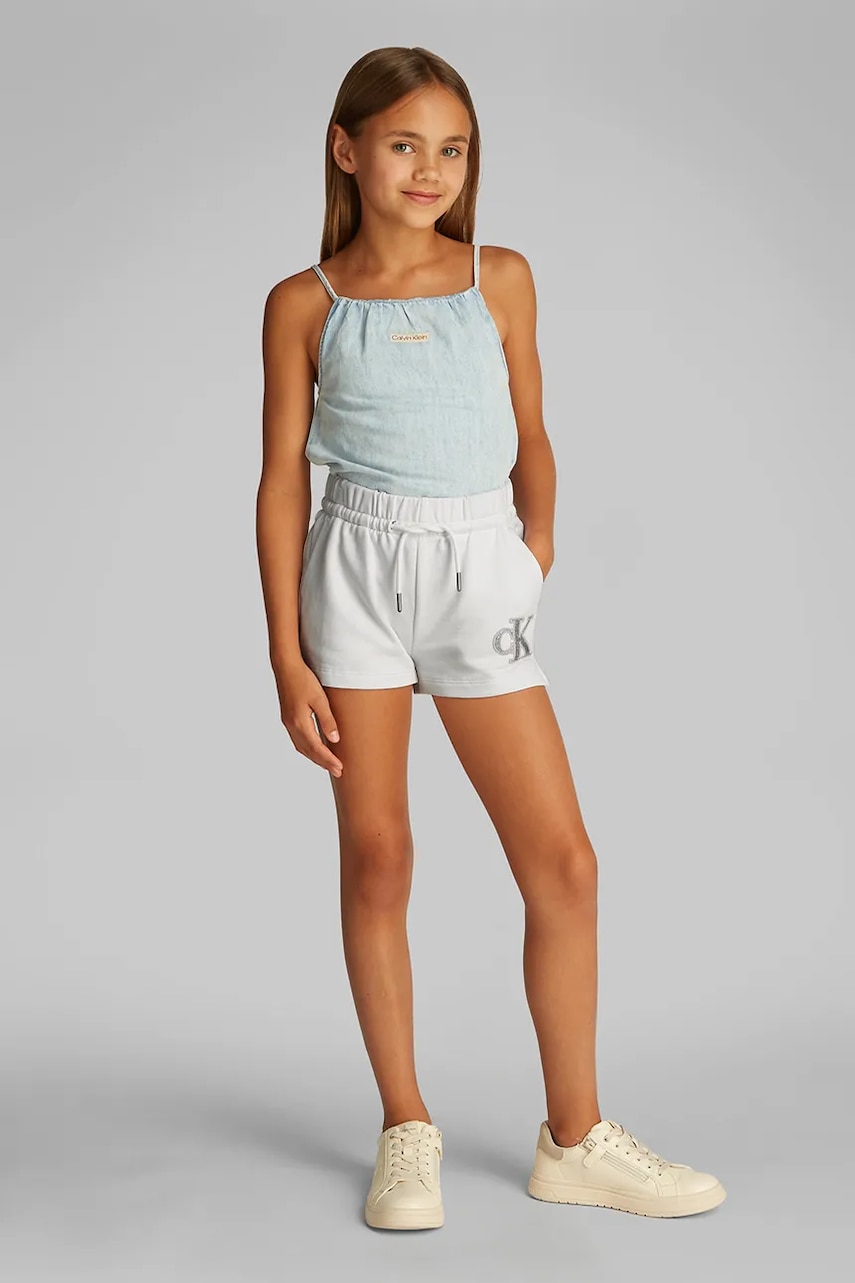 Calvin Klein Jeans  Dětské bavlněné šortky