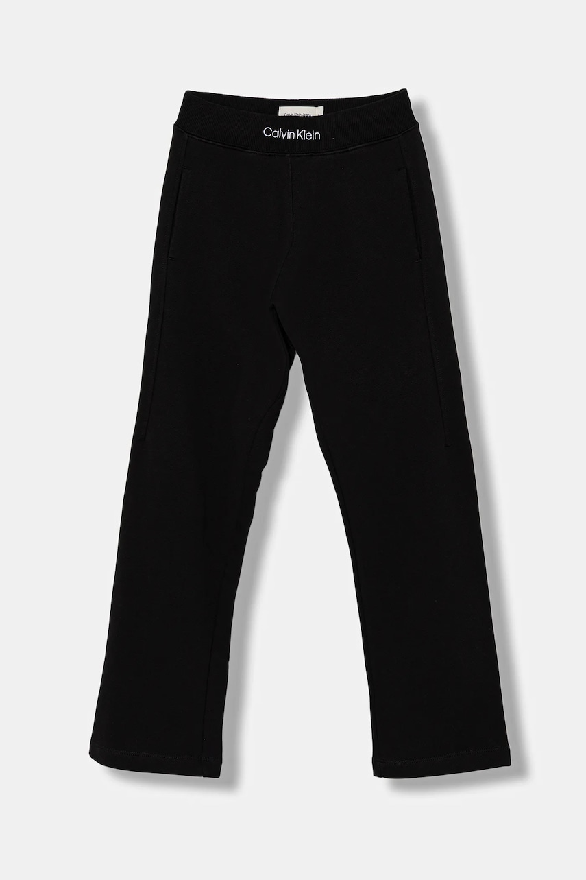 Calvin Klein Jeans  Dětské bavlněné tepláky  WB EMBROIDERY TERRY J