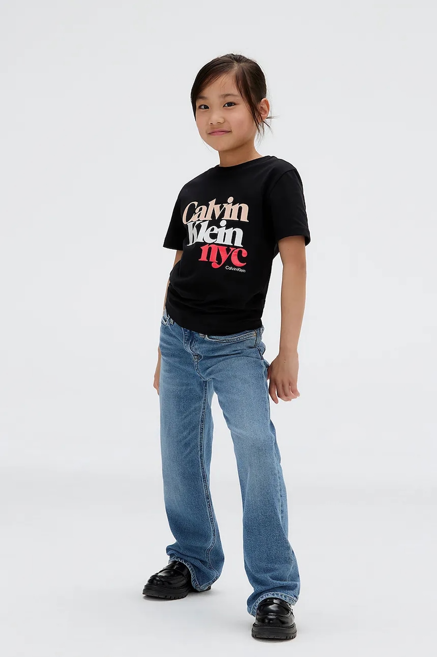 Calvin Klein Jeans  Dětské rifle  HR WIDE LEG