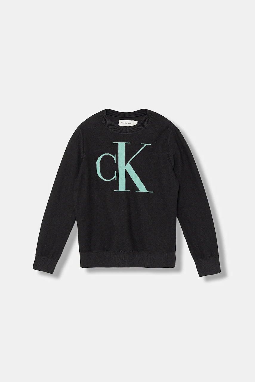 Calvin Klein Jeans  Dětský bavlněný svetr