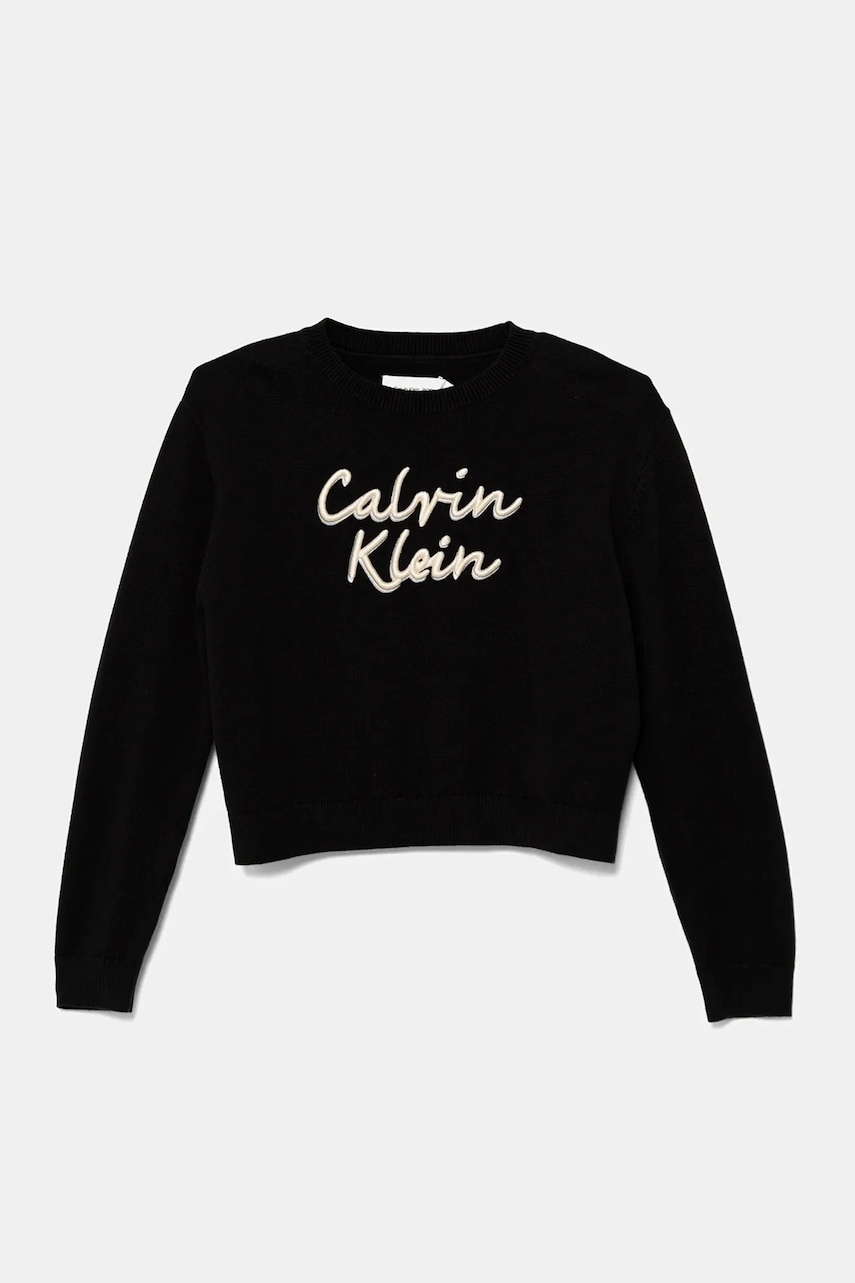 Calvin Klein Jeans  Dětský bavlněný svetr