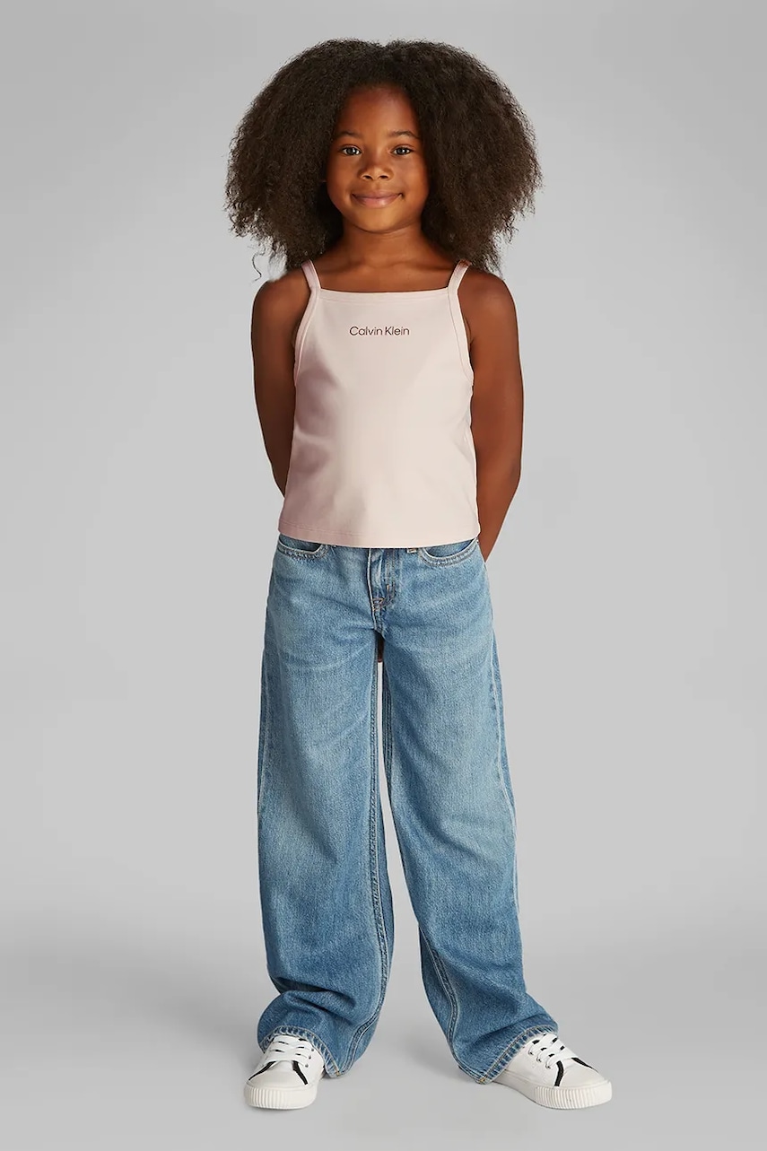 Calvin Klein Jeans  Dětský bavlněný top