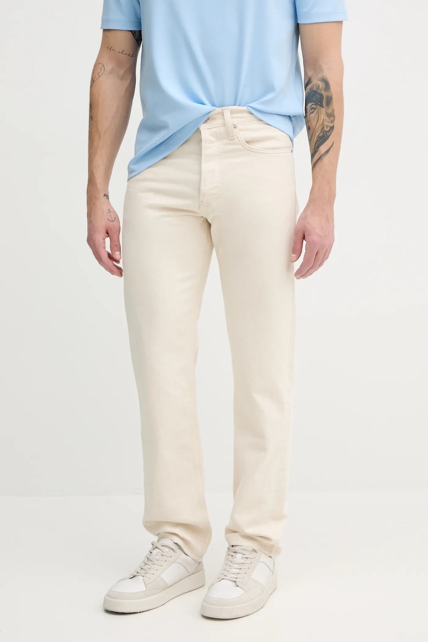 Calvin Klein Jeans  Džíny s příměsí lnu