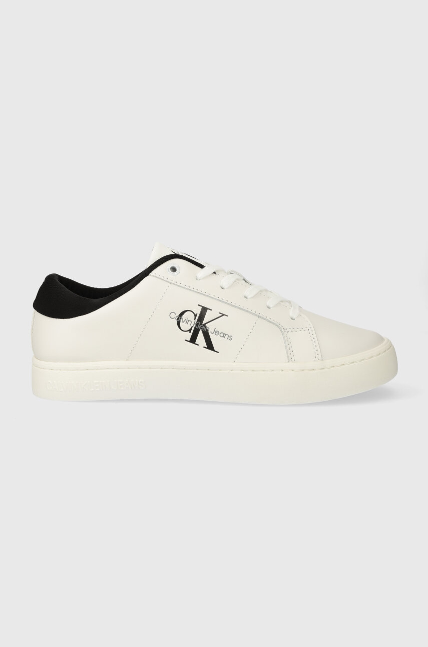 Calvin Klein Jeans  Kožené sneakers boty  CLASSIC CUPSOLE LOW ML LTH