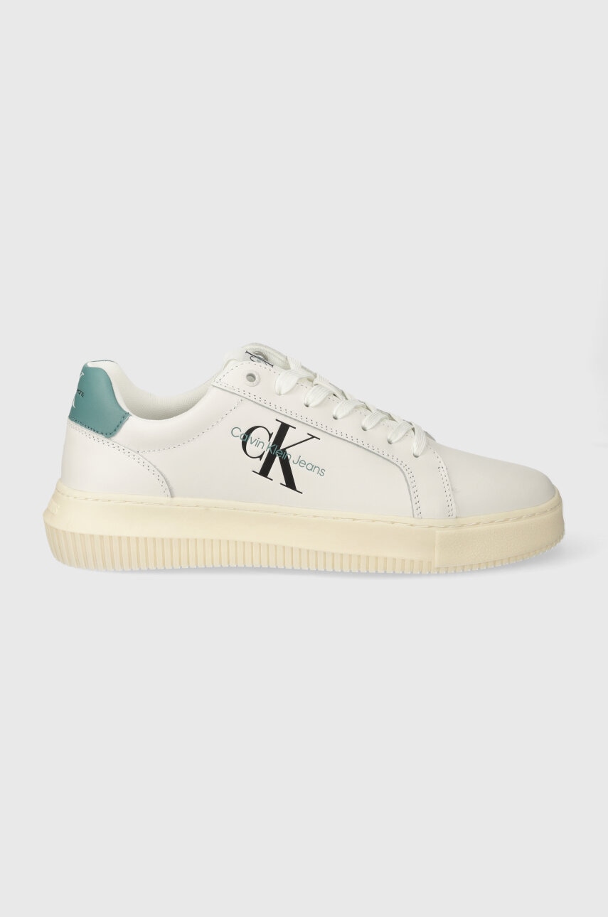 Calvin Klein Jeans  Kožené tenisky  CHUNKY CUPSOLE MONOLOGO