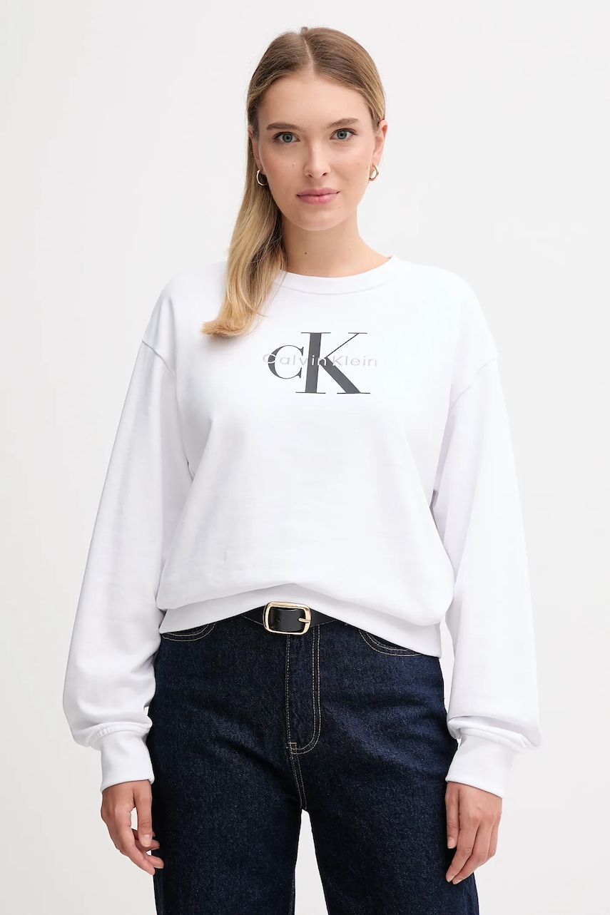 Calvin Klein Jeans  mikina dámská s bavlnou