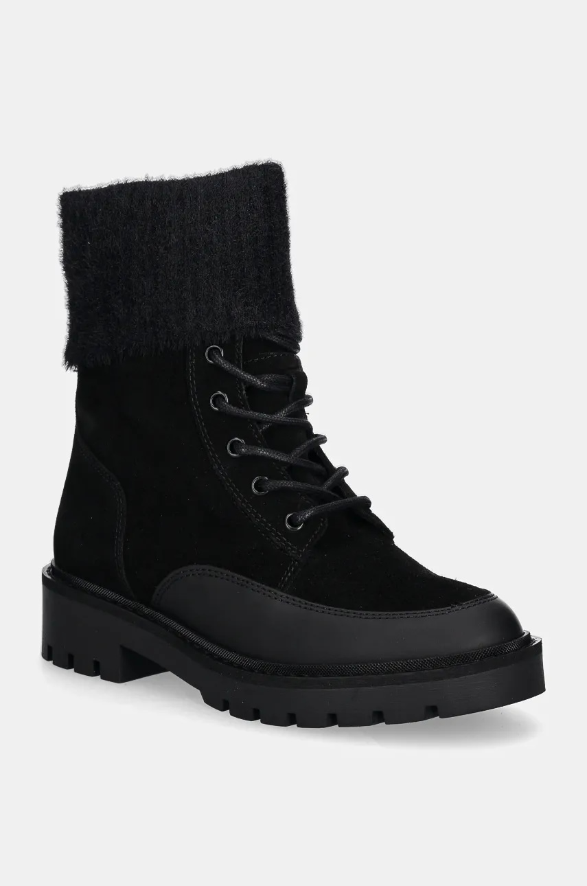 Calvin Klein Jeans  Nízké kozačky  COMBAT MID LACE UP BOOT WL