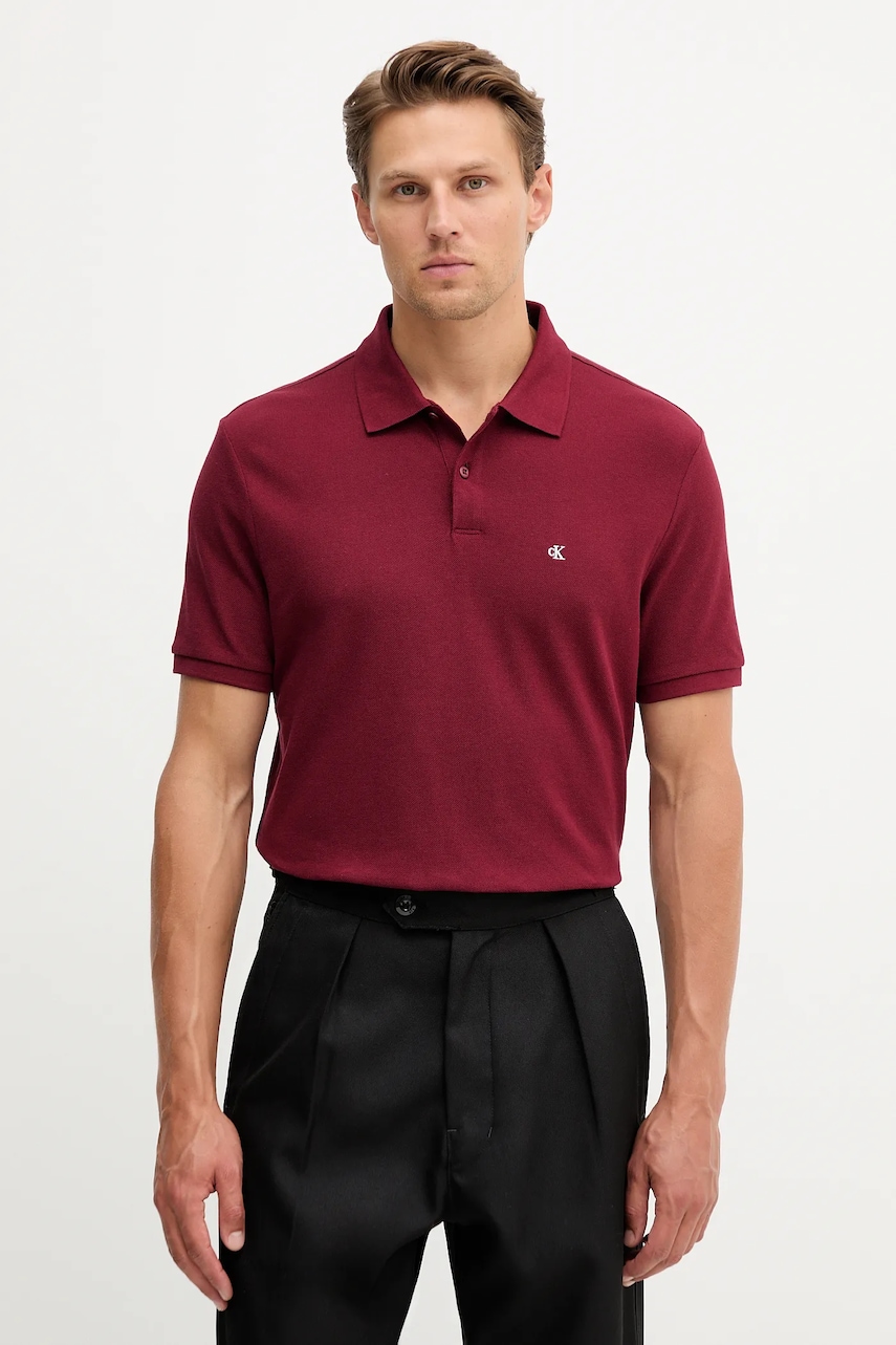 Calvin Klein Jeans  polo pánské bavlněné